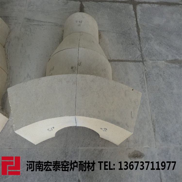 热风炉热风出口组合砖